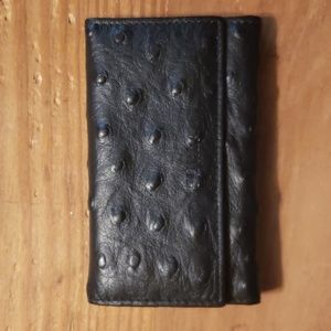 Furla tri fold ring key case